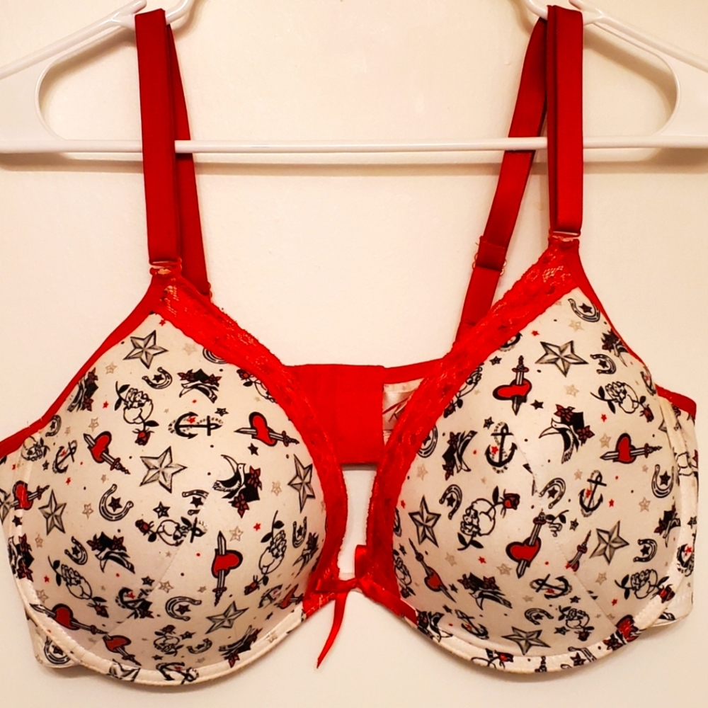 Torrid 42DDD Tattoo Print Bra